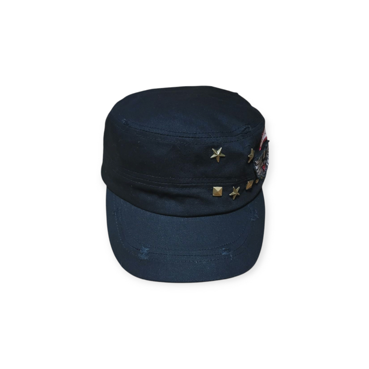 [새상품] 남녀공용 워싱 군모/블랙/사계절용 빈티지모자--2