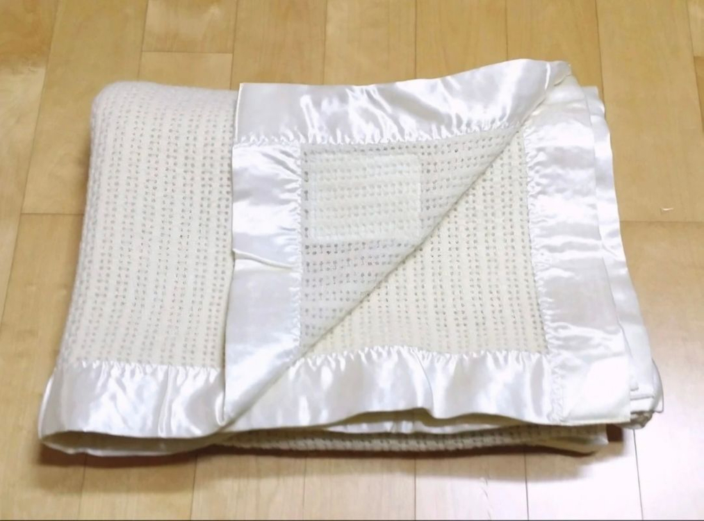 [미사용] 울 니트 아기담요--1