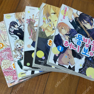 물방울 허니 보이 만화책 1~5권 일괄 일본 순정 로맨스