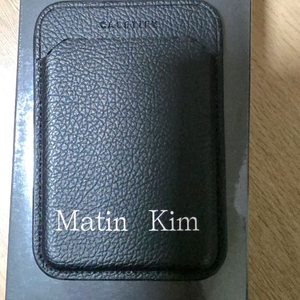 케이스티파이 x 마뗑킴 베이직 로고 맥세이프 웜렛 이미지