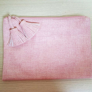 PU 테슬장식 클러치백 새상품