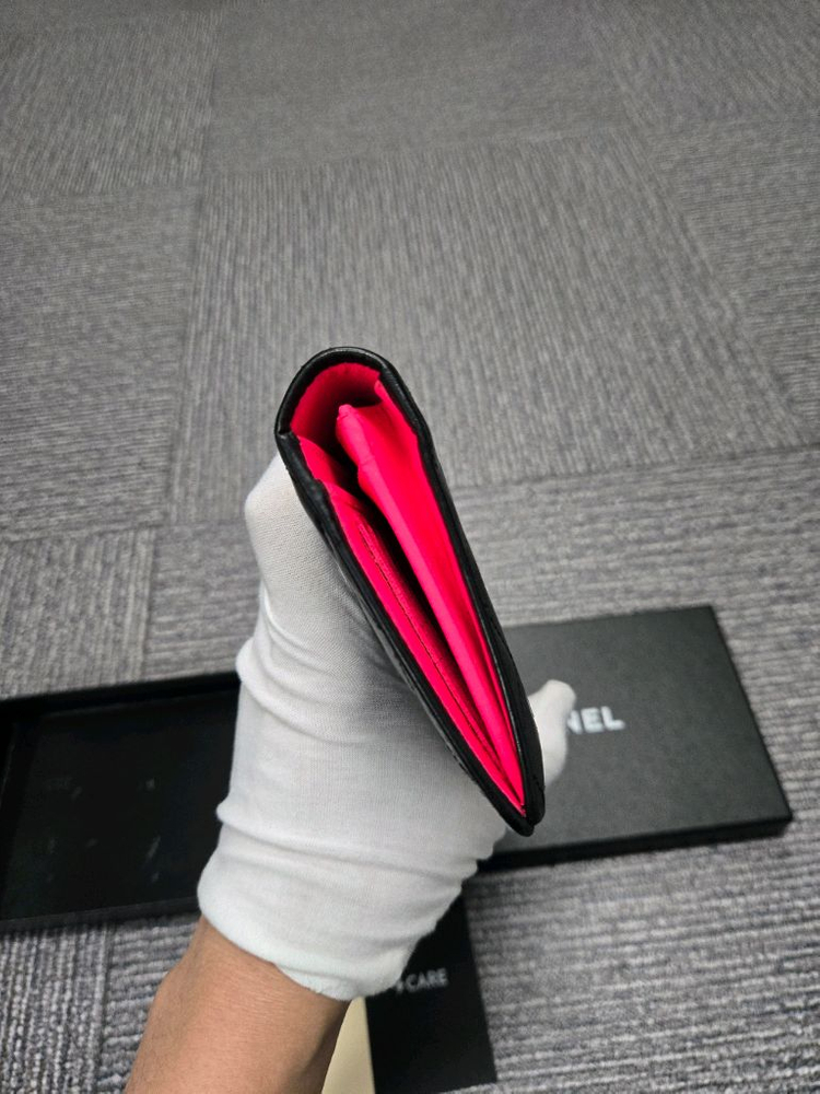 [특가][정품]샤넬 깜봉 장지갑--3