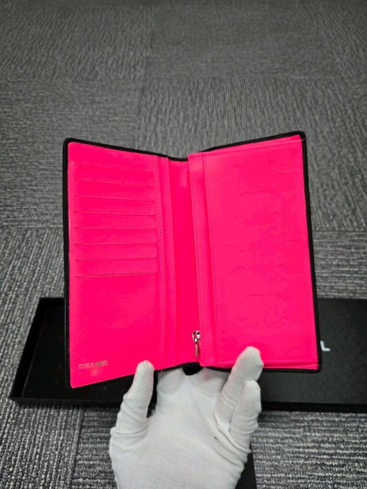 [특가][정품]샤넬 깜봉 장지갑--4