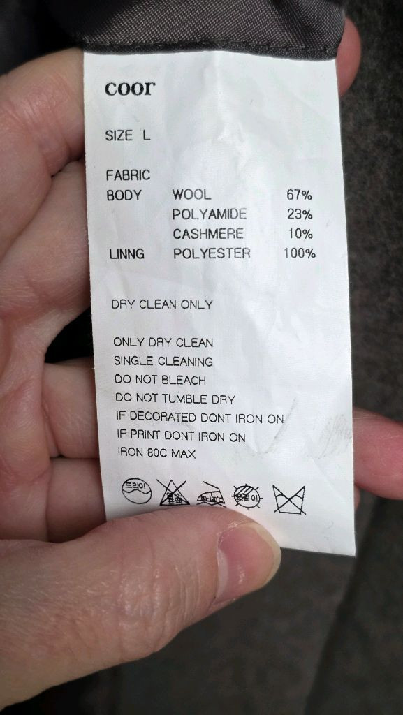 쿠어 발마칸코트 21fw 거의새거급 팝니다.L사이즈 이미지