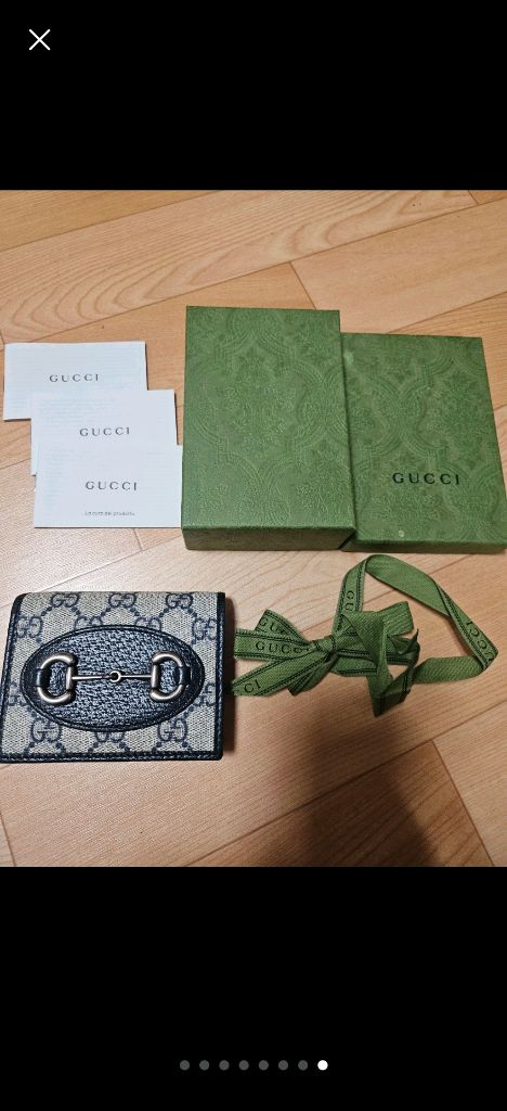 구찌 홀스빗 카드 케이스 지갑 여성카드지갑 구찌 60만 A급 10회사용 이미지