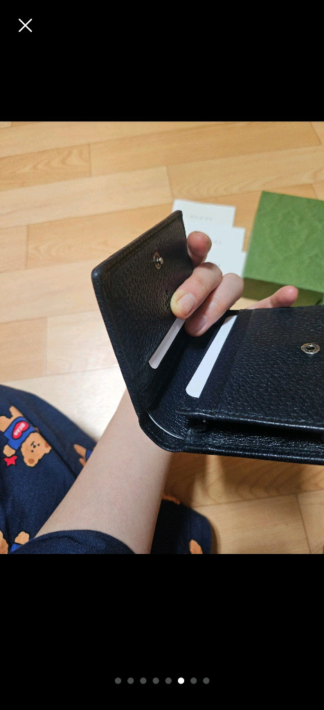 구찌 홀스빗 카드 케이스 지갑 여성카드지갑 구찌 60만 A급 10회사용 이미지