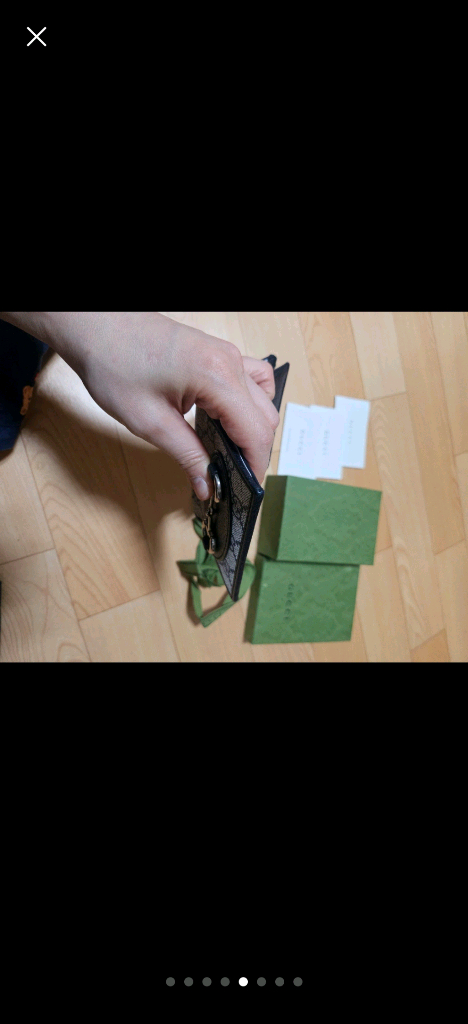 구찌 홀스빗 카드 케이스 지갑 여성카드지갑 구찌 60만 A급 10회사용 이미지