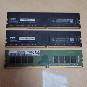 ddr4-3200. 16gb x3, 32gb x2 신품급 신형램 팜