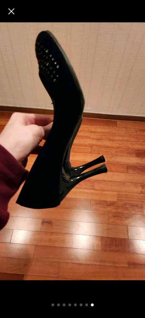 여성구두 245 큐빅구두 정장구두 웨딩슈즈 판매회사 1회착 판매가5만 (구매 13만)--7