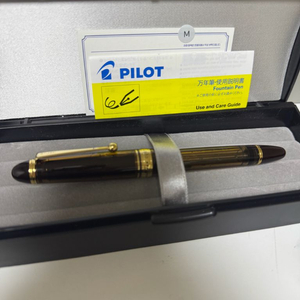 파이롯트 823 M닙, 시필후 사용X , 갈색 배럴