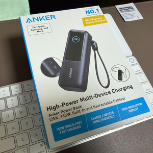 앤커 보조배터리 25000mAh 165w 미개봉 새제품