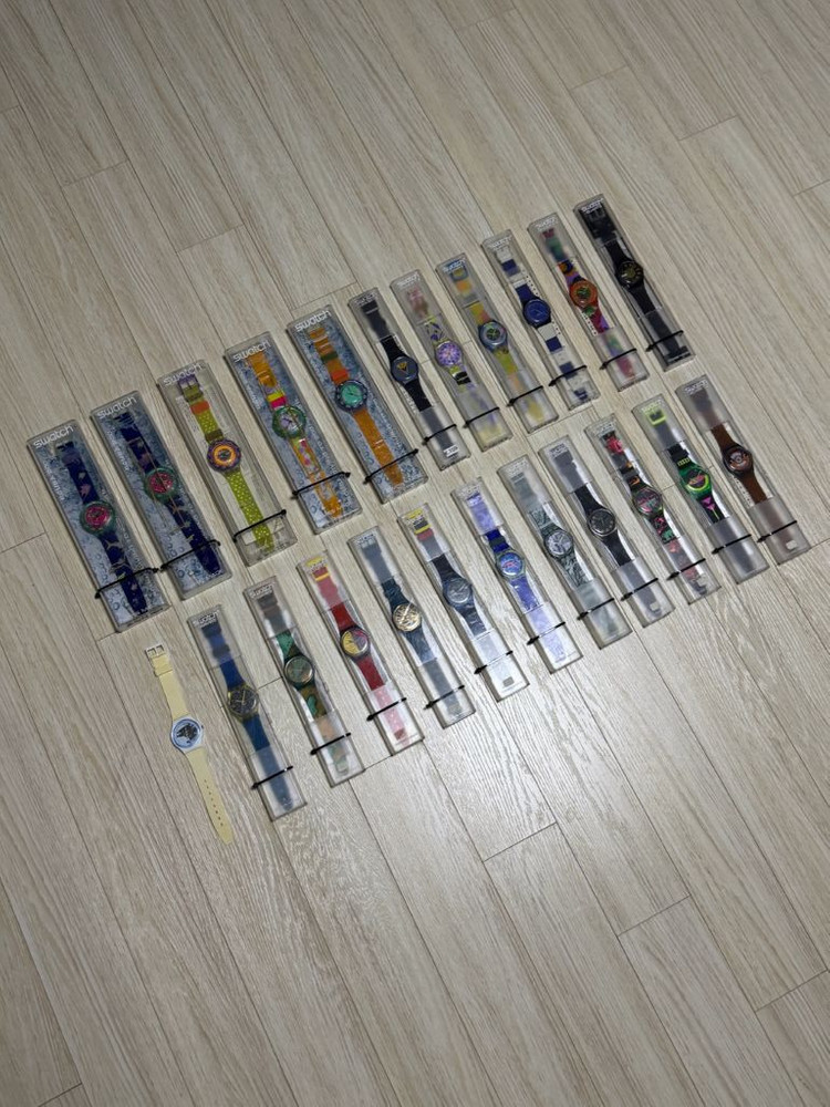 빈티지 스와치 시계 90s2000s original Swiss Made 이미지