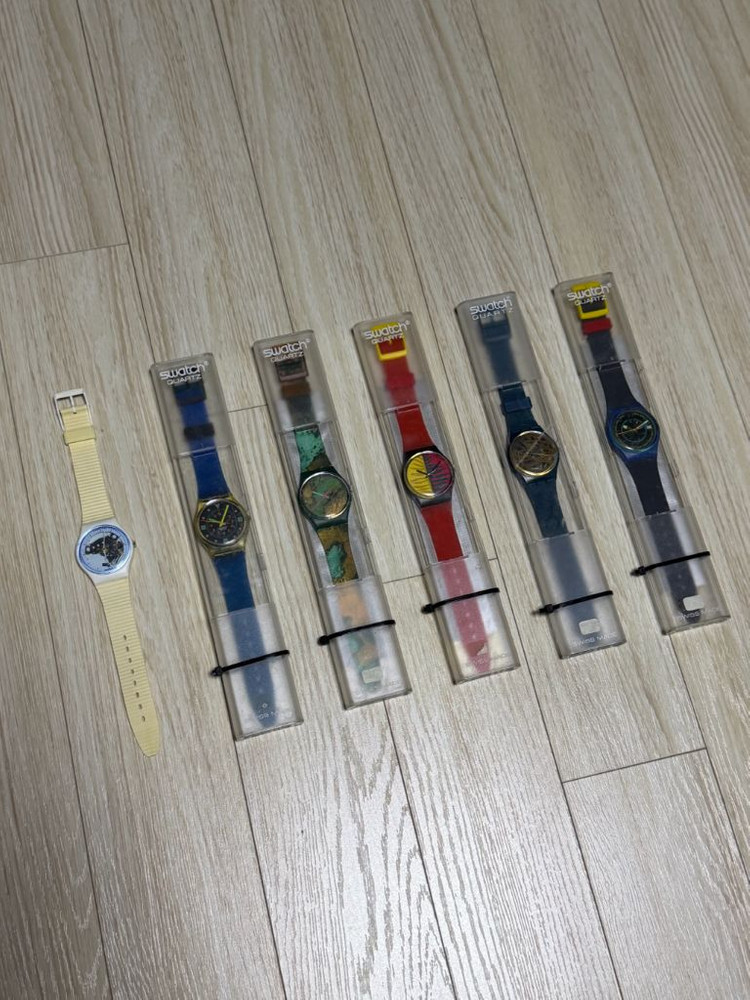 빈티지 스와치 시계 90s2000s original Swiss Made 이미지