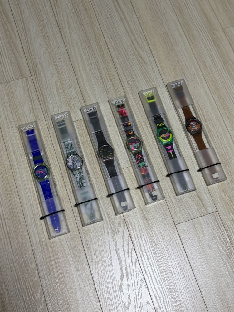 빈티지 스와치 시계 90s2000s original Swiss Made 이미지