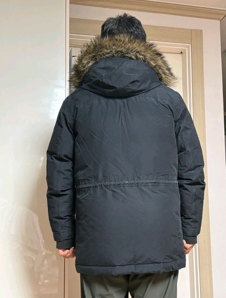 팀버랜드 오리털 패딩 파카 네이비색 L사이즈 105--1