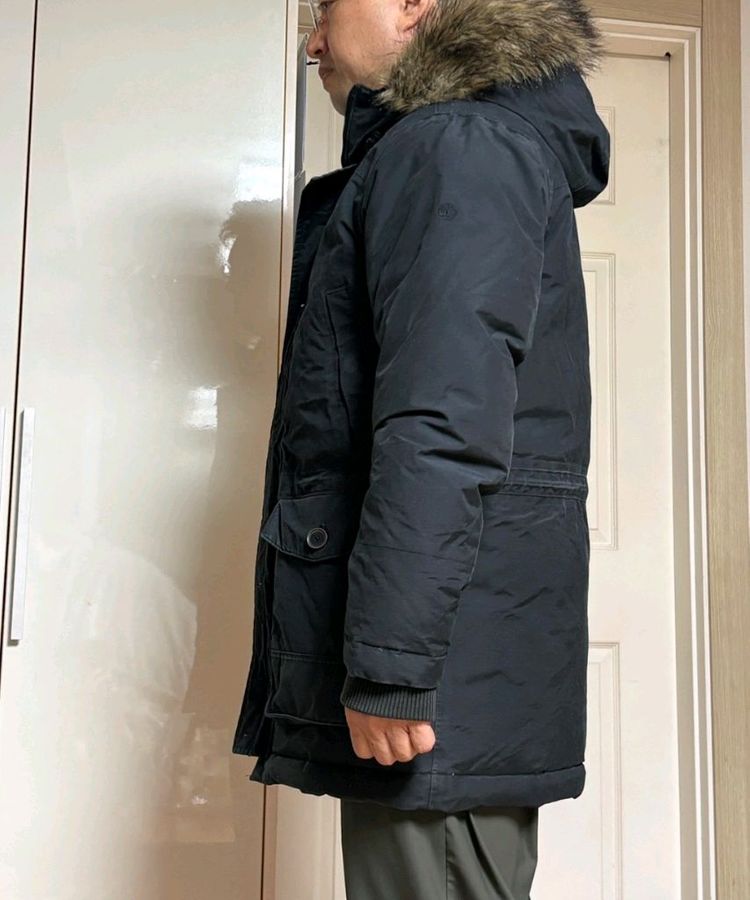 팀버랜드 오리털 패딩 파카 네이비색 L사이즈 105--2