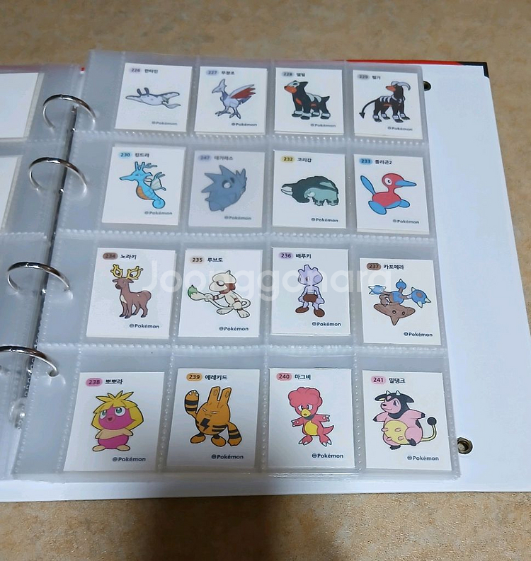 무료배송 포켓몬띠부씰 2세대 3자리씰 1개 선택 4자리--5