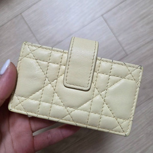 디올 아코디언 지갑