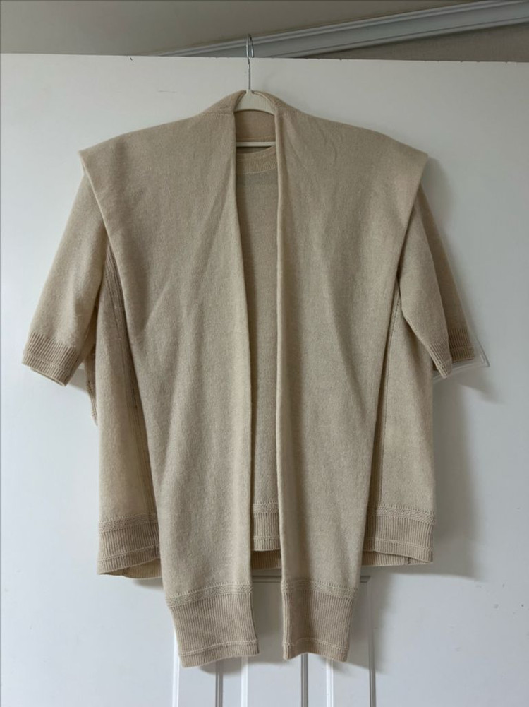 타임 니트탑 & 니트머플러 세트--1