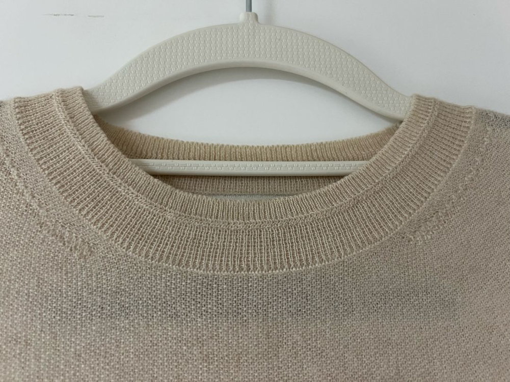 타임 니트탑 & 니트머플러 세트--3