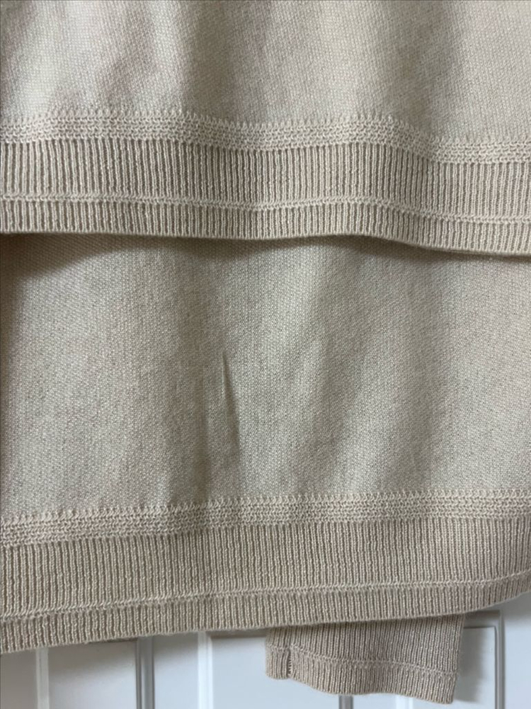 타임 니트탑 & 니트머플러 세트--5