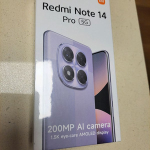 미개봉 레드미 노트 14 프로 5G 홍미노트14프로 12/ 512