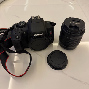 캐논 EOS Rebel T6i DSLR 카메라 + EFS 18-55mm 렌즈