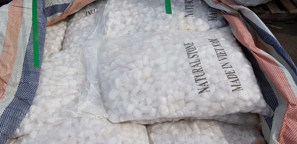 백자갈 30mm/ 50mm 1톤--2