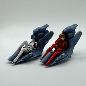 에반게리온 레이 아스카 피규어 2종