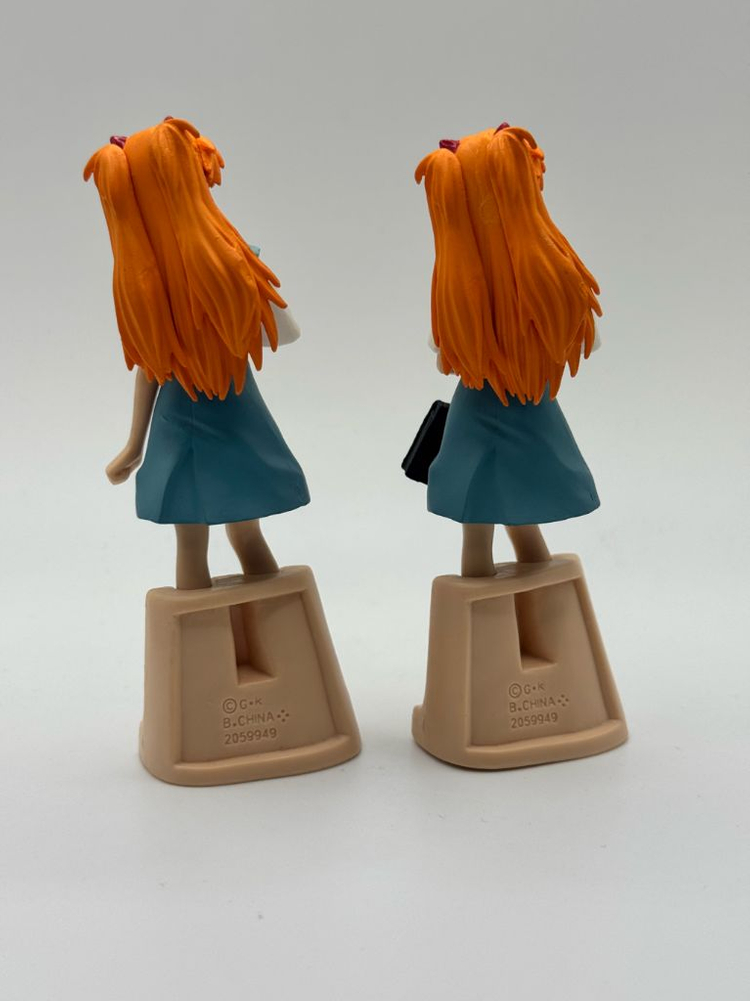 에반게리온 아스카 피규어 2종--1