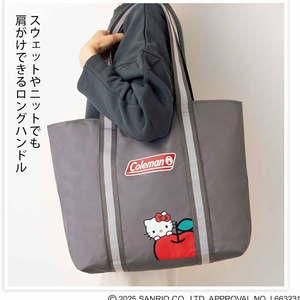 콜맨 X 헬로키티 토트백