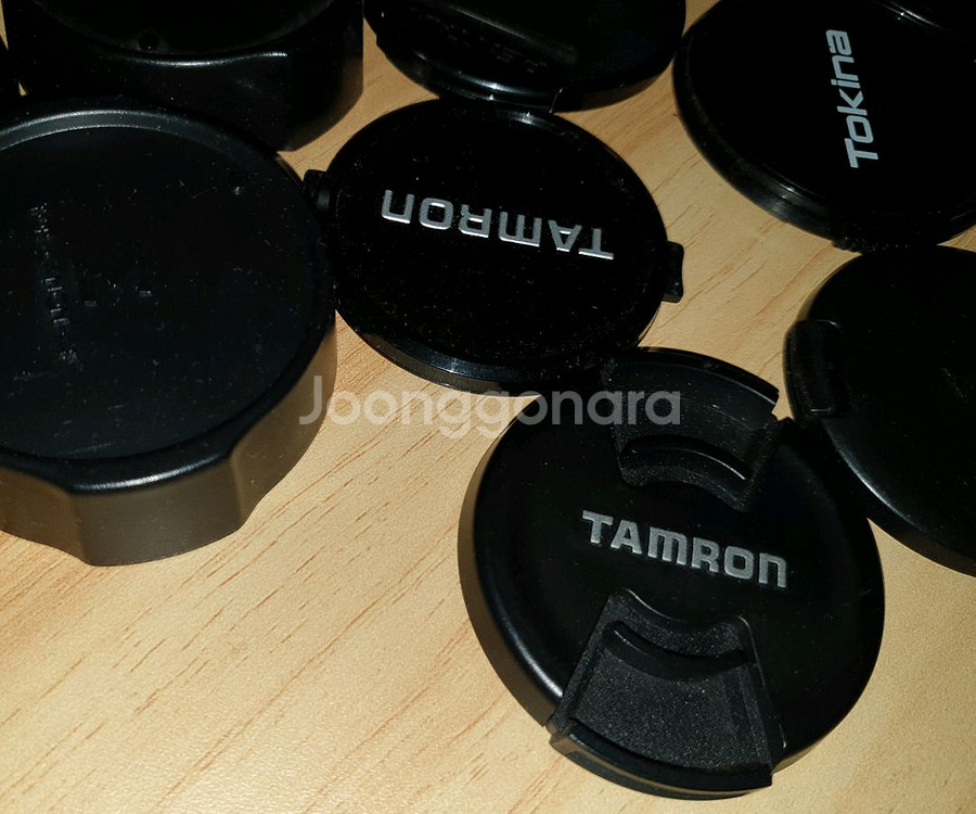 잡다한 카메라 렌즈 전.후면 보호캡 일괄--2