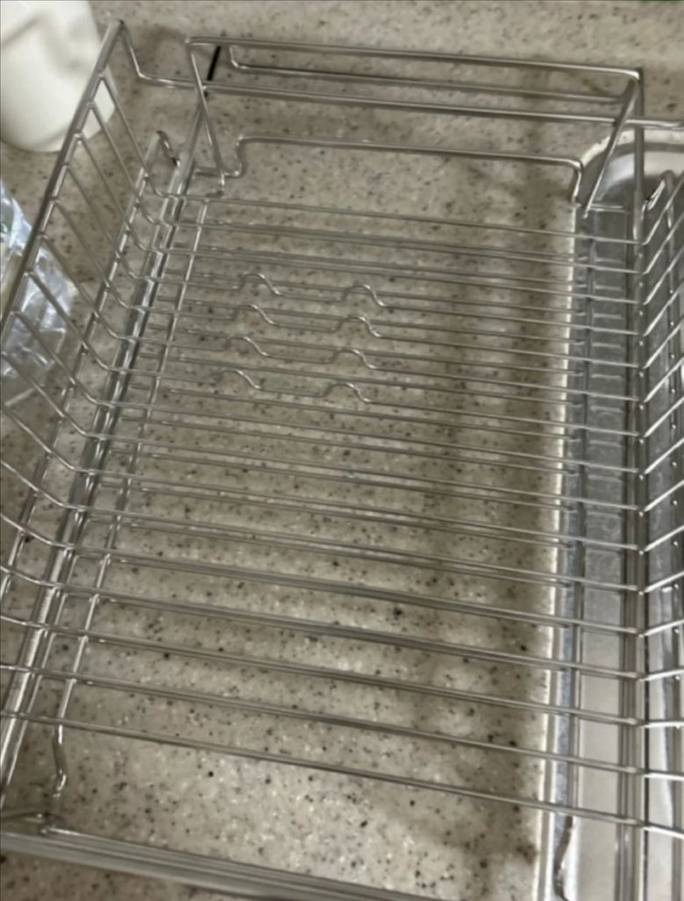 JVR 2in1 올 스텐 슬라이드 식기건조대--2