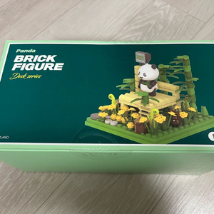 에버랜드 판다 브릭 피규어