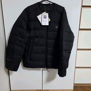 코오롱 스포츠 u넥 고어텍스 경량 패딩