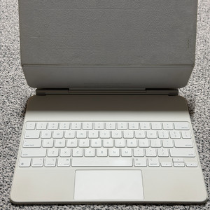 아이패드 프로 3~6세대 12.9인치 M2에어 13인치용 매직키보드 화이트