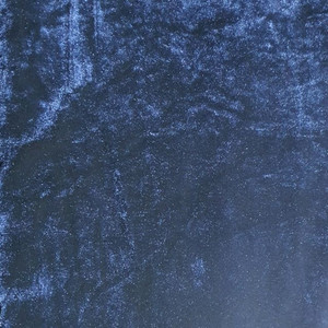 진파랑(네이비색) 스판 벨벳(비로드) 원단