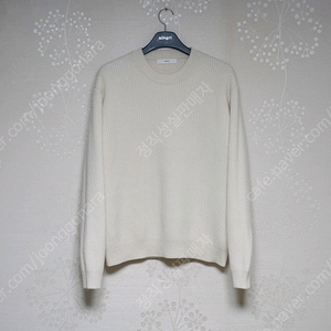 비이커 울 캐시미어 리브 니트