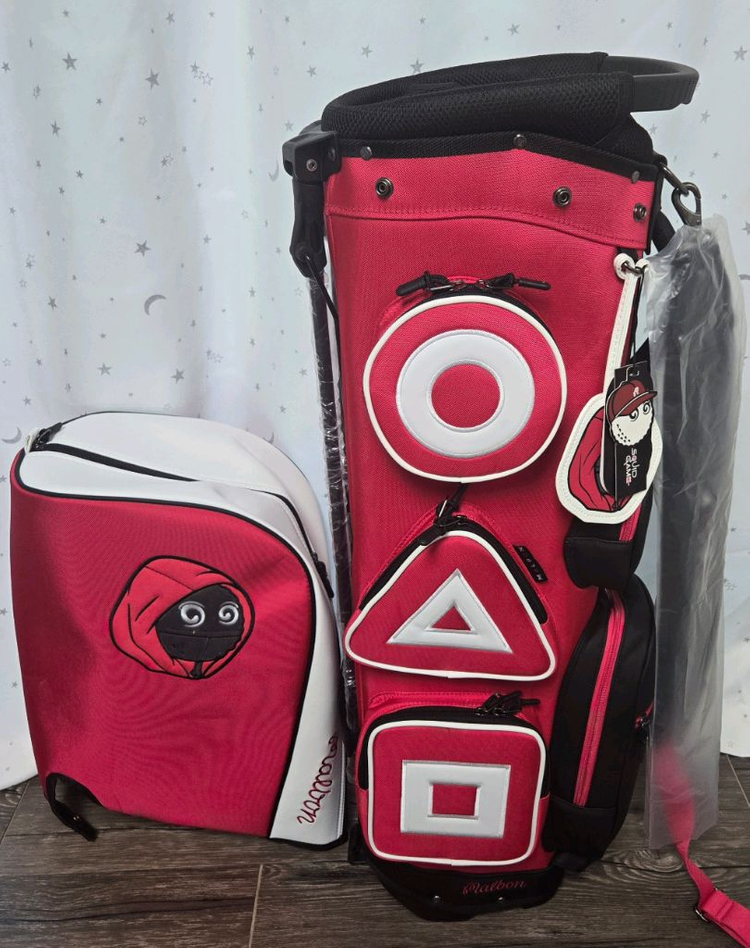 말본 (오징어 게임) 골프백 스탠드 경량 캐디백 (신상) 이미지