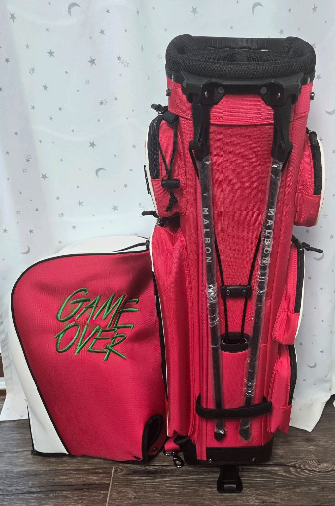 말본 (오징어 게임) 골프백 스탠드 경량 캐디백 (신상) 이미지