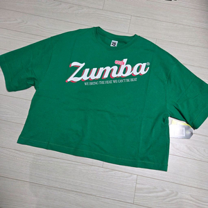 줌바 초록 상의 2개