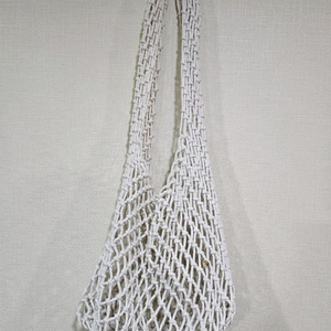 네트백 (크림 색상)