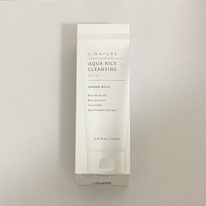 에스네이처 아쿠아 라이스 클렌징밀크 150ml