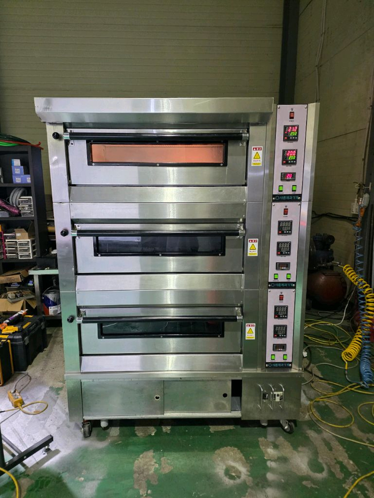 업소용 데크오븐2매3단--1