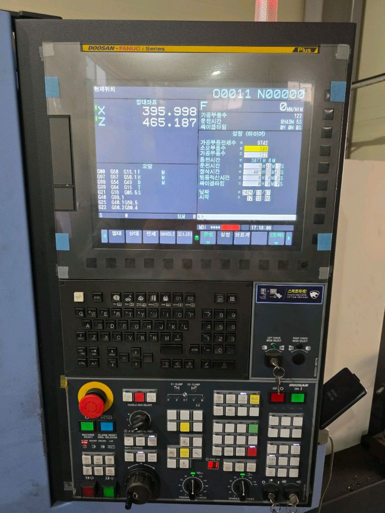 2021년 두산 PumaGT2100 CNC 선반 매각합니다 이미지