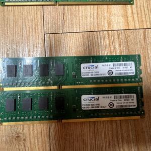 마이크론 램 메모리 ddr3 4gb 2개