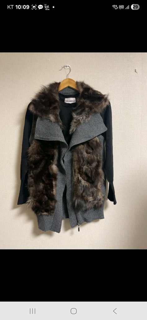 시티지 폭스퍼100 램스울 니트베스트 이미지