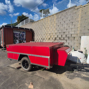 캠핑트레일러/텐트트레일러/장박텐트정박형/농막용창고용정박용