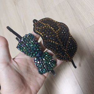 비즈 머리띠 2개 만원착불