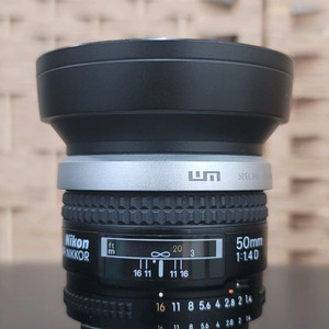 니콘/정품 af50mm f1.4d +림즈후드
